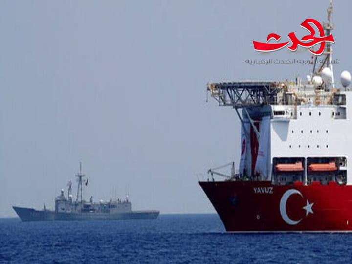 نظام اردوغان يرسل سفنه للتنقيب في المنطقة الاقتصادية لقبرص