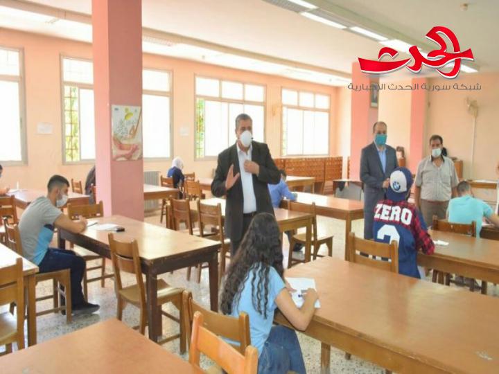 ضمن اجراءات احترازية مشددة.. جامعة البعث تبدا امتحاناتها