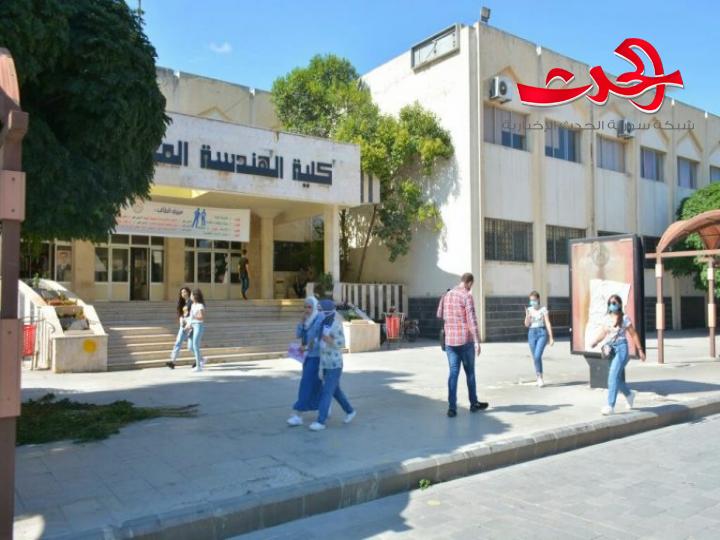 ضمن اجراءات احترازية مشددة.. جامعة البعث تبدا امتحاناتها