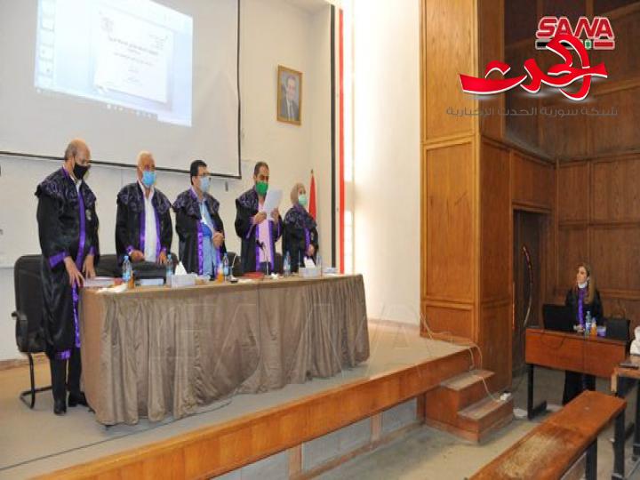 كلية الإعلام في جامعة دمشق تمنح أول درجة دكتوراه 