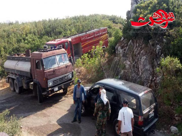 بعد 24 ساعة على اندلاعه.. حريق بيرة الجرد يتوسع والمؤازرة من المحافظات الأخرى مطلوبة