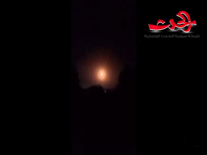 وسائط الدفاع الجوي تتصدى لهجوم اسرائيلي على محيط حلب 