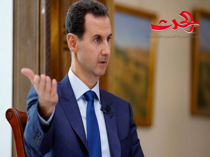 الرئيس الأسد: القواعد العسكرية الروسية ضمان للاستقرار في سورية