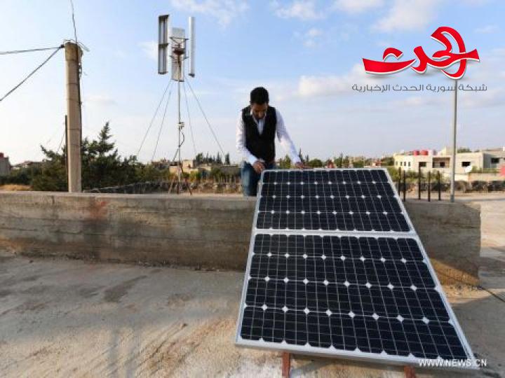 الطاقة المتجددة..شاب سوري يبتكر عنفة ريحية لإنتاج الكهرباء للتغلب على نقص الطاقة