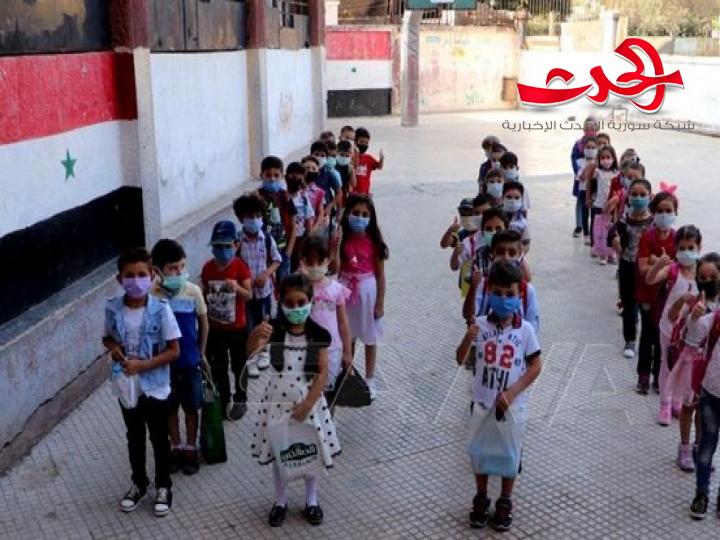 إعادة ما يقارب 2800 تلميذ إلى مدارسهم في سن التعليم الالزامي بحمص