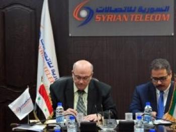 عقد شراكة بين السورية للاتصالات وشركة ايرانية