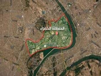 قصف صاروخي على المنطقة الخضراء بالعراق