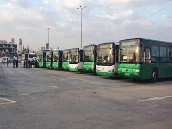 انتهاء اليوم الأخير لعودة سفر المواطنين بنقل 10189 مسافر من دمشق إلى باقي المحافظات