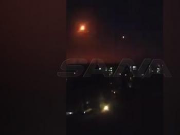 بالفيديو.. وسائط دفاعنا الجوي تصدت لهجوم صاروخي اسرائيلي