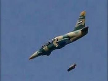 غارات مكثفة للطيران الحربي السوري على مواقع المجموعات الارهابية في ريف ادلب
