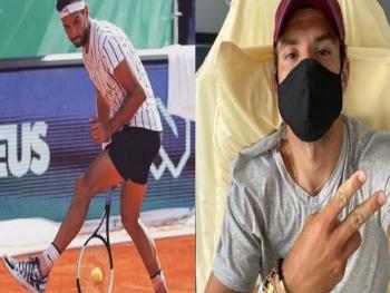 بعد إعلان إصابة لاعب التنس غريغور ديميتروف بفيروس كورونا.. إلغاء دورة أدريا للتنس