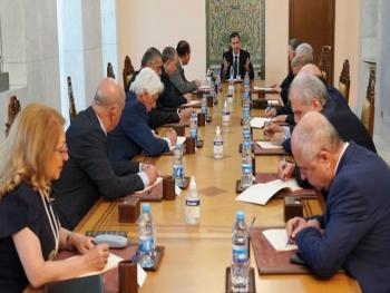 الرئيس الأسد يترأس اجتماعاً للقيادة المركزية لحزب البعث العربي الاشتراكي