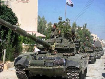 الجيش يدكّ بصواريخه مواقع للإرهابيين بريف إدلب