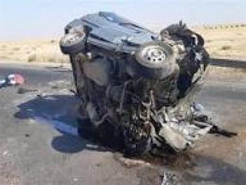 حادث سير يودي بحياة ٣ اشخاص على طريق حمص طرطوس