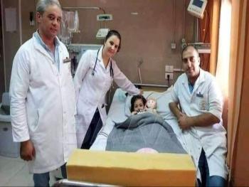 إنجاز أول عملية زرع نقي عظم غيري لطفل في سورية بمشفى تشرين العسكري