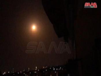  الدفاع الجوي تصدى لعدوان إسرائيلي بالصواريخ استهدف جنوب دمشق