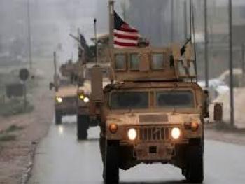 قافلة للاحتلال الامريكي تدخل الأراضي السورية عن طريق العراق