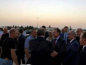وفد روسي رفيع برئاسة بوريسوف يصل دمشق