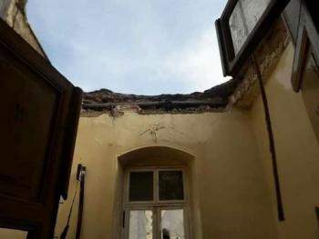 عاصي الشيخ: الأمطار سبب انهيار سقف غرفة فندق «دمشق» بحلب ووفاة أحد نزلائه