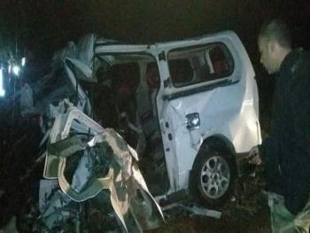 حادث مروع على طريق عام حمص – تدمر 