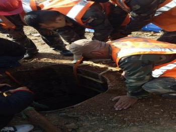 جثة فتاة متفسخة في بئر عربي بريف حمص الشمالي