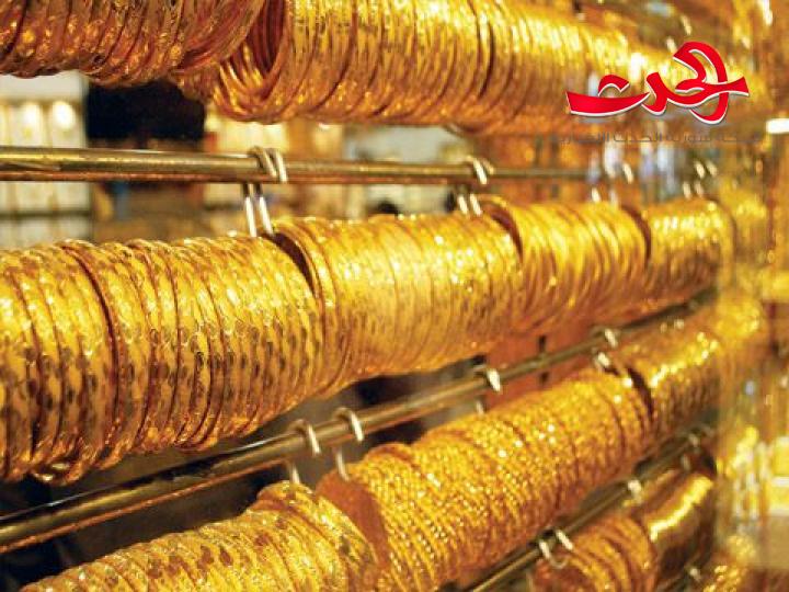 الذهب يرتفع 12 ألف ليرة.. الليرة الذهبية بأكثر من مليون و600 ألف ليرة والأونصة تتجاوز 7 ملايين