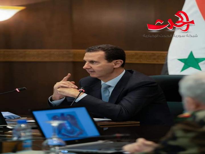 الرئيس الأسد : كل تاجر يرفع أسعاره مع ارتفاع سعر الصرف خلال فترة زمنية قليلة هو لص.. 