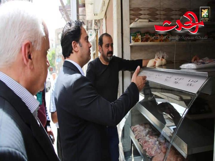 محافظ دمشق يشدد على تطبيق العقوبات بحق المخالفين