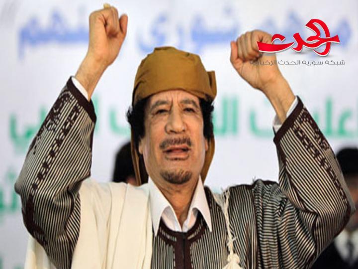  القائد معمر القذافي في حفل تخريج دفعات من الثانويات وكليات الشعب المسلح