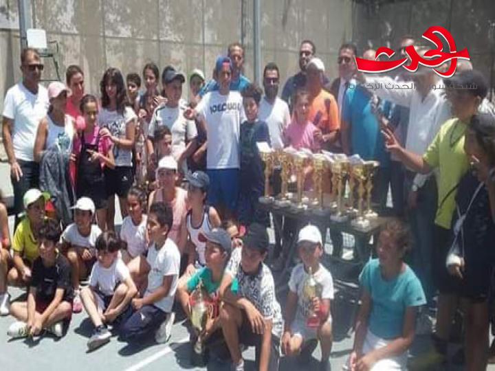 منتخب حماة يحرز لقب بطولة الجمهورية بكرة المضرب للفئات العمرية