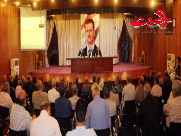  وزيرين والمحافظ لدعم وتحسين الواقع الخدمي في درعا 