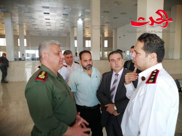 افتتاح  معبر نصيب بين الأردن وسوريا صباح اليوم