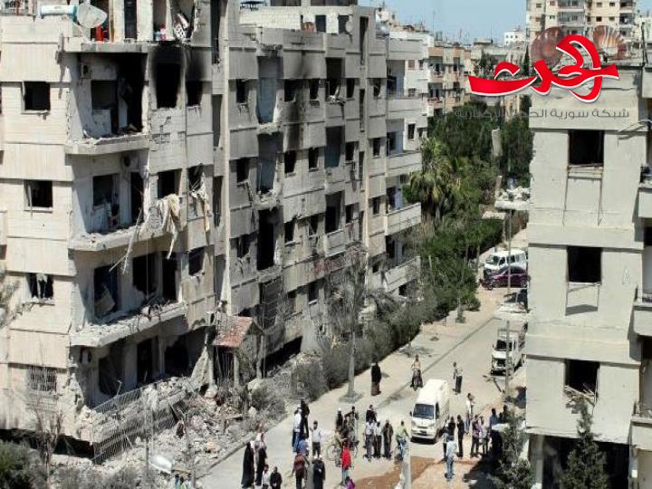 محافظة دمشق تنشر مرسوم تنظيم منطقتي القابون وحرستا