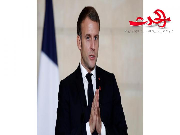 الرئيس الفرنسي : نأمل بانتهاء التوتر مع الجزائر قريبا