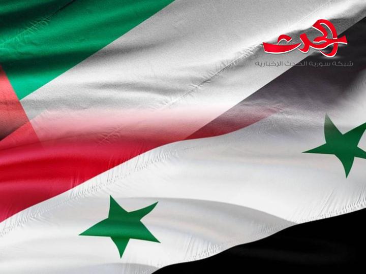 وزير إماراتي: التعاون بين دمشق وأبوظبي سيتطور ويتعزز في ظل الانفتاح في العلاقات العربية