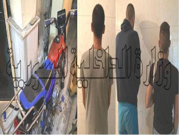 سارقوا سيارات وحقائب نساء في برزة بقبضة العدالة
