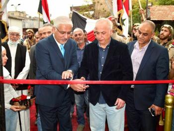 افتتاح كرنفال أسواق الخيرات بمساكن برزة بمشاركة 40 شركة سورية