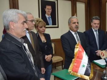 تعاون سوري إمارتي  لإنشاء محطة توليد كهروضوئية في ريف دمشق.