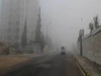 إدارة المرور : بعض طرق محافظة حماة سالكة بصعوبة بسبب الضباب 