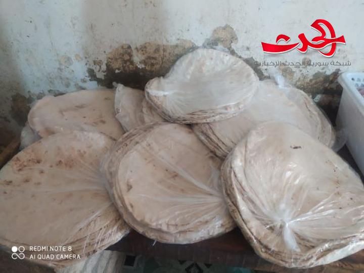 في حماة: ضبط 3 معتمدين يتاجرون بـ 680 ربطة خبز وإغلاق 11 محلاً 