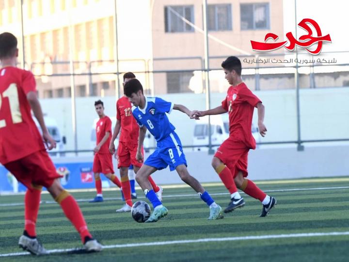 المنتخب السوري يفوز على منتخب الكويت 5 -0 في غرب آسيا 