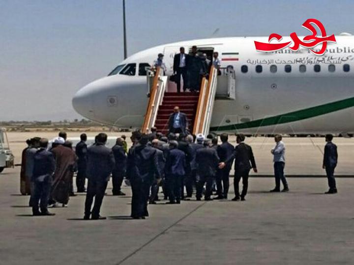 وزير الخارجية الايراني يصل إلى سورية