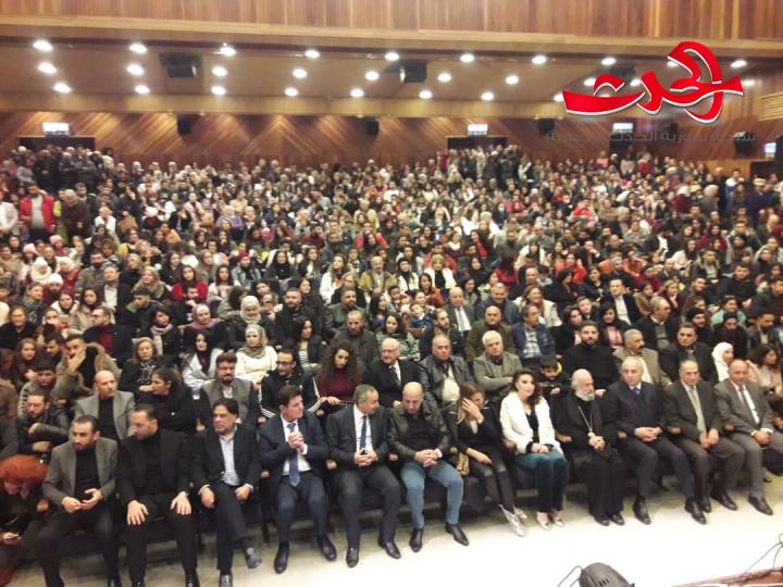 أوركسترا مديرية الثقافة في حمص تطرب جمهورها