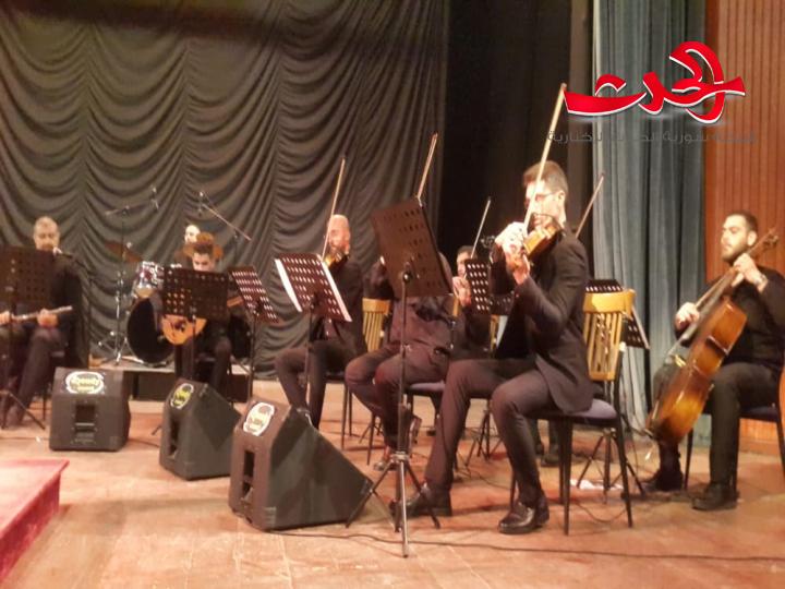 أمسية للمغنية سهير صوان على مسرح قصر الثقافة في حمص