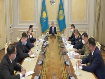 الرئيس توكاييف: كازاخستان تعرضت لهجوم إرهابيين أجانب مدربين ومسلحين