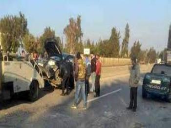 إصابة شخص بسبب حادث سير على أوتستراد حمص طرطوس