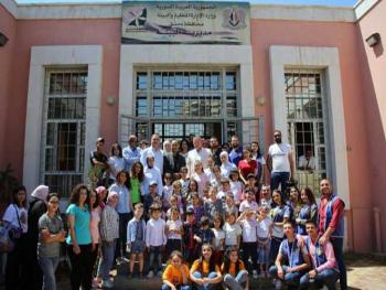 محافظة دمشق تفتتح نادي البيئيين الصغار