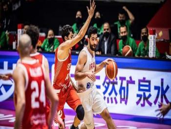 منتخبنا الوطني لكرة السلة يخسر أمام نظيره الإيراني في بطولة كأس آسيا