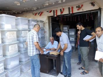 انتهاء التحضيرات النهائية اللازمة لإنجاح انتخابات المجالس المحلية فى درعا 