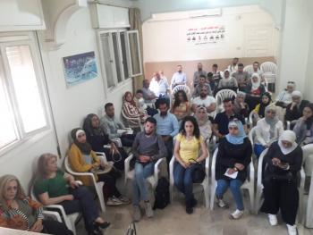 اصبوحة شعرية أدبية للنادي الثقافي الشبابي في حمص